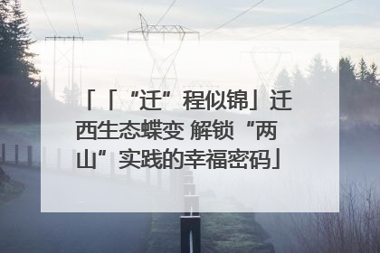 「“迁”程似锦」迁西生态蝶变 解锁“两山”实践的幸福密码