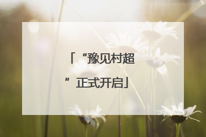 “豫见村超”正式开启