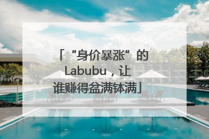 “身价暴涨”的Labubu，让谁赚得盆满钵满