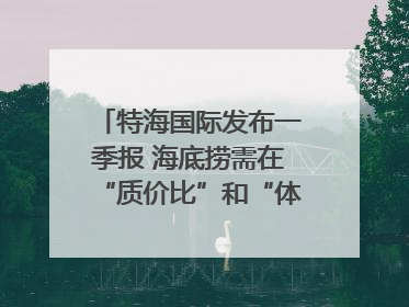 特海国际发布一季报 海底捞需在“质价比”和“体验感”中找到平衡｜新经济观察