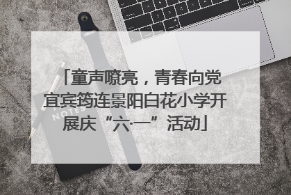 童声嘹亮，青春向党 宜宾筠连景阳白花小学开展庆“六·一”活动