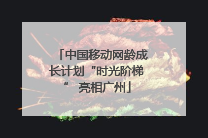 中国移动网龄成长计划“时光阶梯” 亮相广州