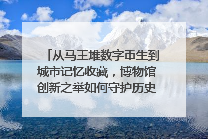 从马王堆数字重生到城市记忆收藏，博物馆创新之举如何守护历史、连接未来？