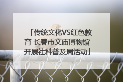 传统文化VS红色教育 长春市文庙博物馆开展社科普及周活动
