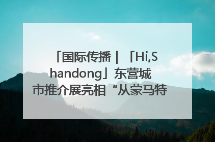 国际传播｜「Hi,Shandong」东营城市推介展亮相“从蒙马特到加里波第”文化节