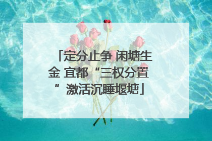 定分止争 闲塘生金 宜都“三权分置”激活沉睡堰塘