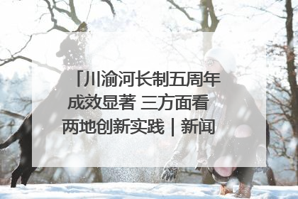 川渝河长制五周年成效显著 三方面看两地创新实践｜新闻发布最前线