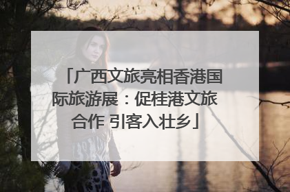 广西文旅亮相香港国际旅游展：促桂港文旅合作 引客入壮乡