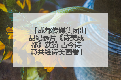 成都传媒集团出品纪录片《诗美成都》获赞 古今诗意共绘诗美画卷