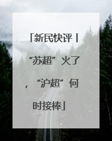 新民快评丨“苏超”火了，“沪超”何时接棒