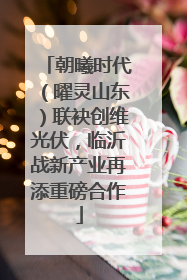 朝曦时代（曜灵山东）联袂创维光伏，临沂战新产业再添重磅合作