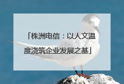 株洲电信：以人文温度浇筑企业发展之基