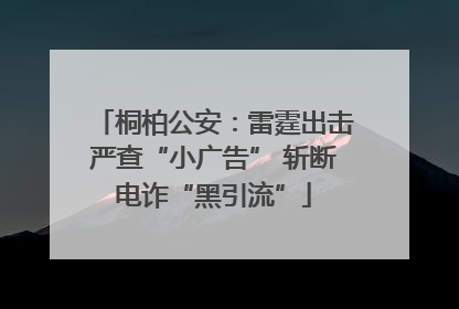 桐柏公安：雷霆出击严查“小广告” 斩断电诈“黑引流”