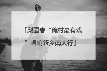 梨园春“俺村最有戏”唱响新乡南太行