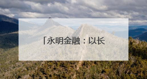 永明金融：以长期主义服务大湾区，共绘发展蓝图