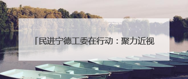 民进宁德工委在行动：聚力近视防控 童声共筑“睛”彩未来