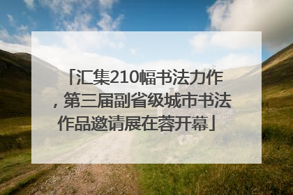 汇集210幅书法力作，第三届副省级城市书法作品邀请展在蓉开幕