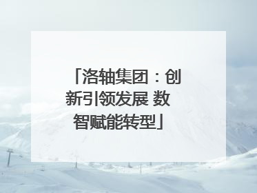 洛轴集团：创新引领发展 数智赋能转型