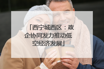 西宁城西区：政企协同发力推动低空经济发展