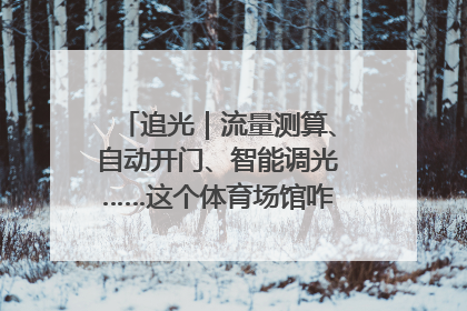 追光｜流量测算、自动开门、智能调光……这个体育场馆咋这么先进？