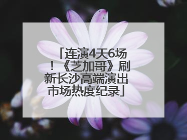 连演4天6场！《芝加哥》刷新长沙高端演出市场热度纪录