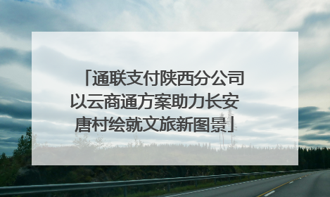 通联支付陕西分公司以云商通方案助力长安唐村绘就文旅新图景