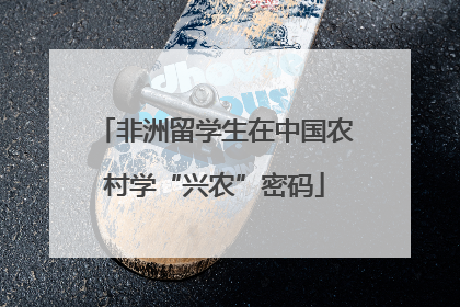 非洲留学生在中国农村学“兴农”密码