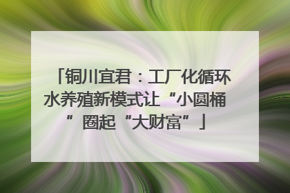 铜川宜君：工厂化循环水养殖新模式让“小圆桶”圈起“大财富”