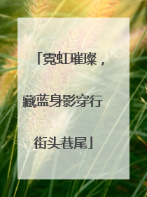 霓虹璀璨，藏蓝身影穿行街头巷尾