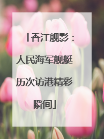 香江舰影：人民海军舰艇历次访港精彩瞬间