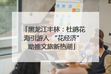 黑龙江丰林：杜鹃花海引游人 “花经济”助推文旅新热潮